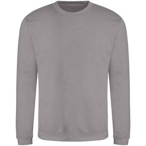 Awdis Unisex Adult Soft Touch Sweatshirt / Platinum Grey